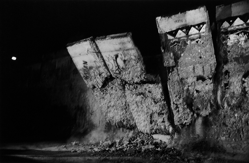 Berlin, Chute du mur, décembre 1989, L’Europe du silence © Stéphane Duroy 