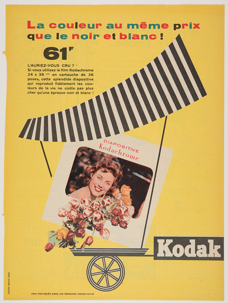 Publicité 1989  Kodak un tour du monde pour une diapositive Challenge 
